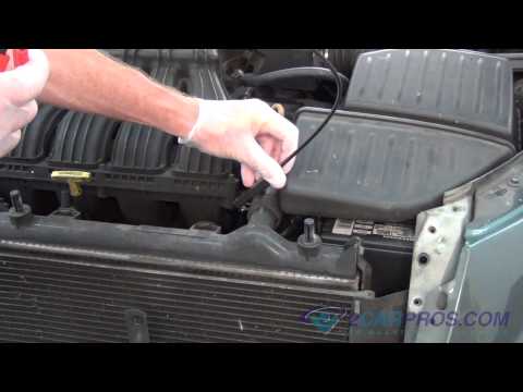 how to remove pt cruiser cooling fan