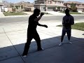 THE HOMIES DOING KARATE THE HOMIES DOING KARATE