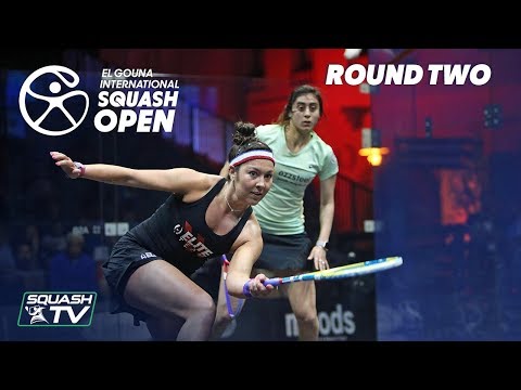 Squash: El Gouna International 2018 - Women's Rd2 Round Up [P1]