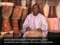 Djembe Drumming Lesson Teacher Improvising