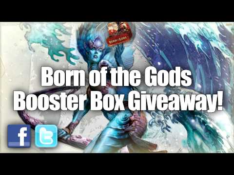 Born of the Gods Booster Box Giveaway!