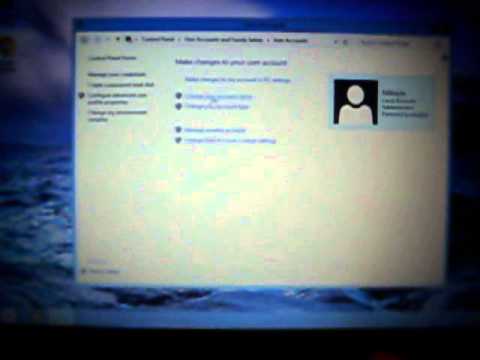 how to change username in windows 8