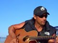chillin' playing the guitar