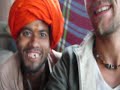 India-Saddhus-Varanassi-acro and engine paragliding
