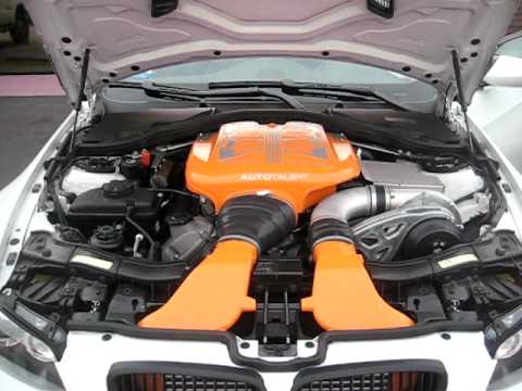 BMW E92 G-Power Supercharger