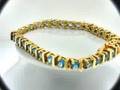 Technibond Blue Topaz Bracelet
