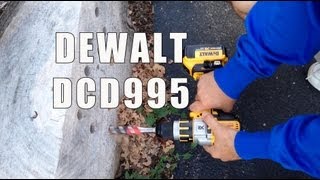 DeWALT 20V MAX XR DCD995 Brushless 3 speed Hammer/Drill - First Look