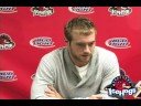 rockford icehogs center tim brent takes some time to chat with the media on wednesday in the middle of the second week of the 2008-09 season.