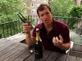 Dave Lieberman tries to open champagne Dave Lieberman tries to open champagne