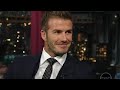 David Beckham (Letterman)