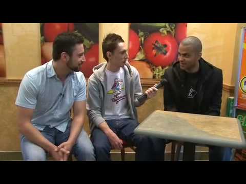 TheBasketballJoneses - The Jones came to Phoenix to talk to an NBA player ... and that's exactly what we did. Friday morning, Spurs All-Star guard Tony Parker dropped by a Subway r...