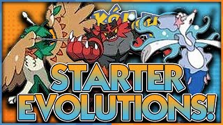 STARTER EVOLUTIONS CONFIRMED?!? ROWLET LITTEN POPPLIO EVOLUTIONS POKEMON SUN AND MOON LEAKS! by aDrive