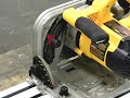 THe DeWalt DC351KL and DWS520K Track Saws at STAFDA 2008