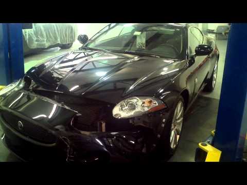 2009 Jaguar Xk structural aluminum repair
