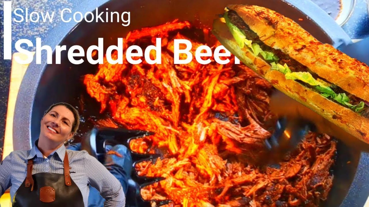 Juicy Shredded beef sandwich recipe The Best You’ll Ever Taste! 