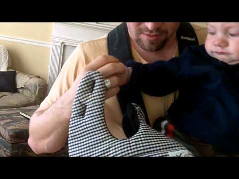 how to properly wear a baby bjorn