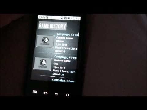 Halo Reach Android App