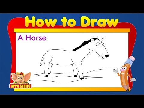 Learn to Draw Animals – Horse