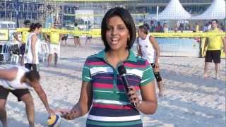 VÍDEO: Servidores disputam torneio de vôlei de praia na Cidade Administrativa