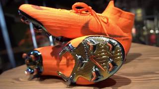 Nike Mercurial Superfly V FG CR7 orange silber schwarz