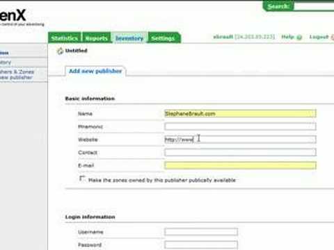 0 Como utilizar OpenX