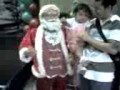 dancing santa