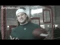I know Madden 2010 is coming out in a few weeks and I haven't had a chance to see those stats. All I know is last year's stats were way off in a few categories. To prove it, I filmed a video with my good friend and teammate, Nick Mangold. Let me know what you think and give us suggestions for Round 2! Follow me on Twitter - twitter.com Follow Nick - twitter.com
