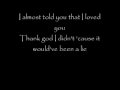 Papa Roach - I Almost Told You That I Loved You