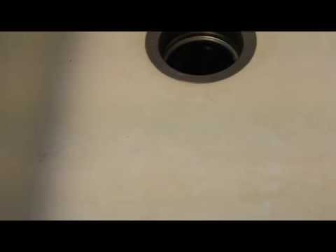 how to clean a black sink
