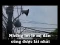 Dung loa phong thanh tra tan cac tu si giao dan Thai Ha!