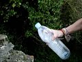 Explosión de Aguafuerte con Aluminio en una botella de plástico. Voces del Sergio,xD...