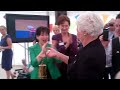 Olympic Torch Arrival Reception - George Best Belfast City Airport