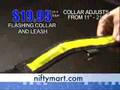 Flashing and Reflective Safety Dog Collar with Leash