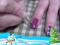 ~ Christmas Plaid Nail Tutorial ~.wmv