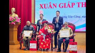 Xã Thượng Yên Công tổ chức mừng thọ người cao tuổi xuân Giáp Thìn năm 2024