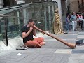 Hernan Livolsi Didgeridoo Street Performance in Palma