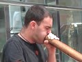 Hernan Livolsi Didgeridoo Street Performance in Palma