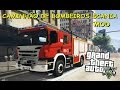 Scania P360 Firetruck для GTA 5 видео 5