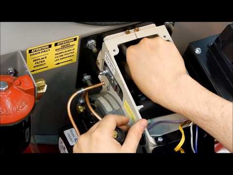 how to adjust electrodes on a oil furnace