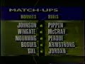 michael jordan 1993: 52 vs  alonzo   larry johnson