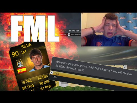 OMFG DISCARDING 90 TIF DAVID SILVA!? - FIFA 15 PACK OPENING & Ultimate Team