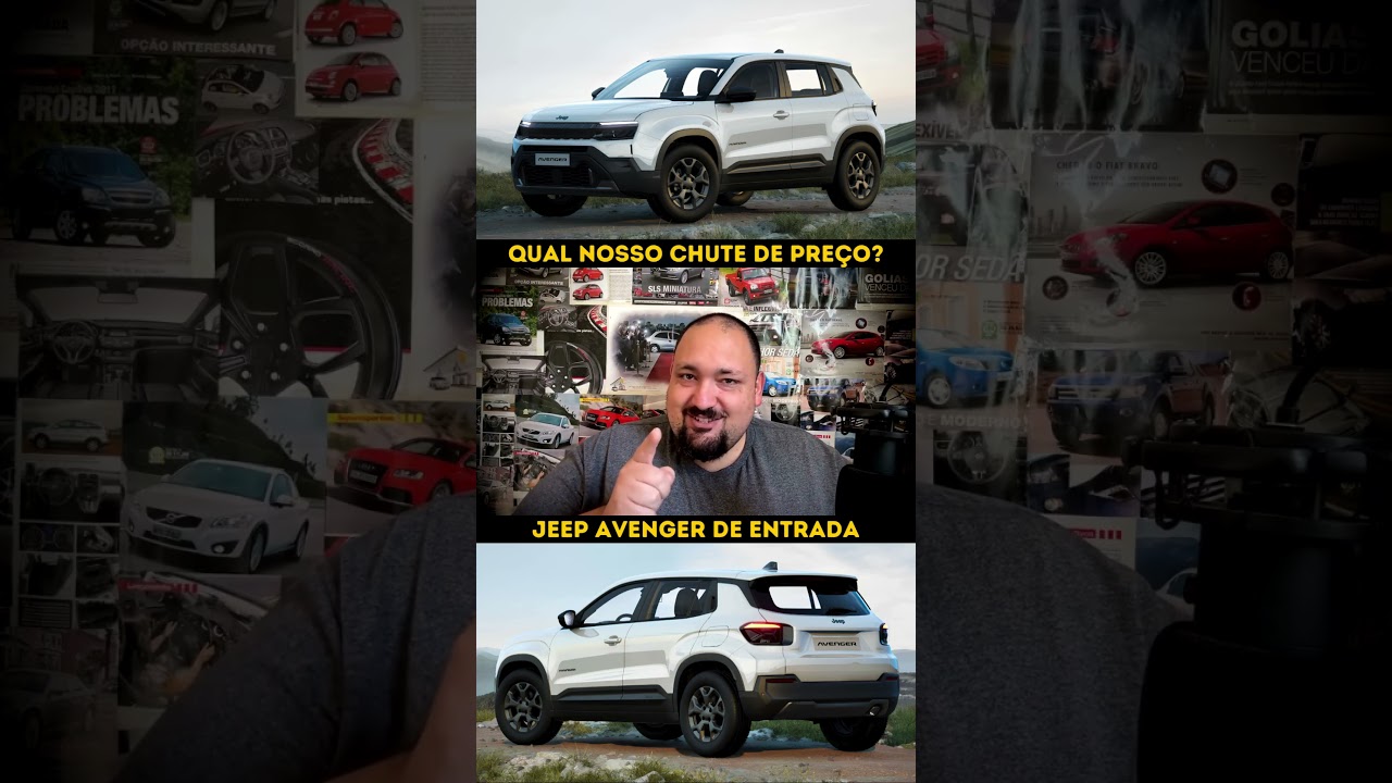 Qual o preço da versão de entrada do Jeep Avenger você acha que vai ter?