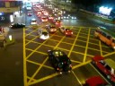 晚上9時至10時的旺角街道情況