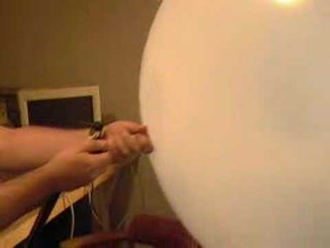 weather balloon goes BANG