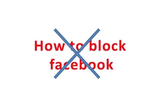 how to block facebook in win xp