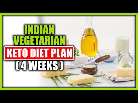 Indian Vegetarian Ketogenic diet plan for weight loss | Veg keto diet chart | Keto diet for Thyroid