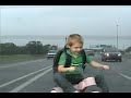 trike on freeway