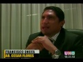 Canal Uno Noticias Muerte de Cesar Flores