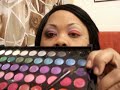 Valentines Day Look 1 Red Purple Smokey Eye