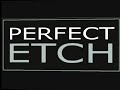 Perfect Etch - Etching a Glass Bottle